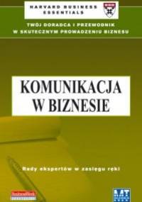 Komunikacja w biznesie - Anna Żółcińska
