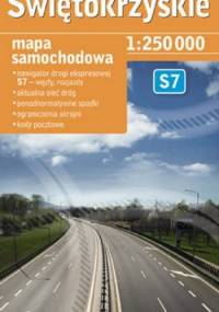 Świętokrzyskie TIR. Mapa samochodowa. 1:250 000 Demart
