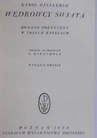 Wędrowcy świata - Karl Gjellerup