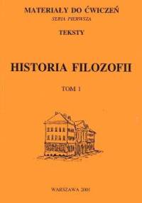 Historia filozofii. Tom 1
