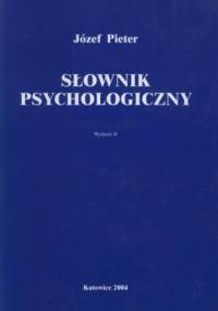 Słownik psychologiczny - Józef Pieter