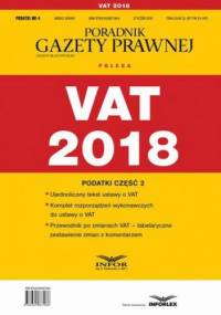 VAT 2018. Podatki cześć 2 - Pl Infor