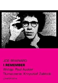 I remember - Joe Brainard