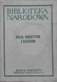 Walka romantyków z klasykami - praca zbiorowa, Stefan Kawyn