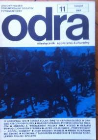 Odra. Miesięcznik społeczno-kulturalny nr 11, listopad 1988 - praca zbiorowa