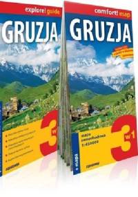 Gruzja 3w1: przewodnik +atlas + mapa - praca zbiorowa