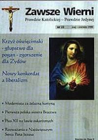 Zawsze wierni, maj-czerwiec 1998 - Redakcja pisma Zawsze wierni