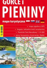 Gorce i Pieniny. Mapa turystyczna. 1:50 000 ExpressMap - praca zbiorowa