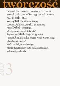 Twórczość nr 3 - 2017 - Redakcja miesięcznika Twórczość