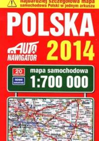 Polska. Mapa samochodowa 1:700 000. Kompas