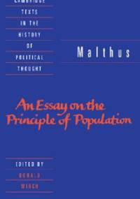 An Essay on the Principle of Population - Thomas Robert Malthus