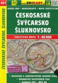 Českosaské Švýcarsko, Šluknovsko, 1:40 000