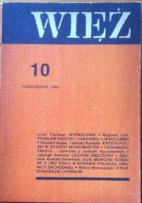 Więź nr 10 (336) październik 1986 - praca zbiorowa