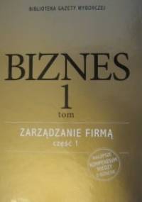 Zarządzanie firmą, część 1 - praca zbiorowa, Jadwiga Witecka