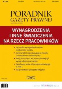 Wynagrodzenia i inne świadczenia klasyfikacja i rozliczanie