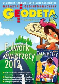 Geodeta. Magazyn geoinformacyjny, nr 12 (211) / 2012