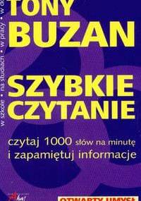 Szybkie czytanie czytaj 1000 słów na minutę - Tony Buzan