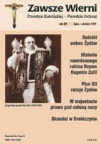 Zawsze wierni, lipiec-sierpień 1999 - Redakcja pisma Zawsze wierni