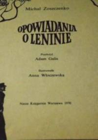 Opowiadania o Leninie - Michaił Zoszczenko