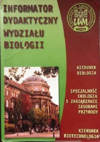 Informator dydaktyczny Wydziału Biologii