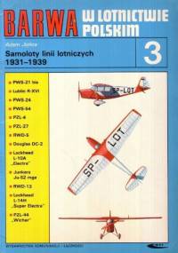 Samoloty linii lotniczych 1931-1939 - Adam Jońca