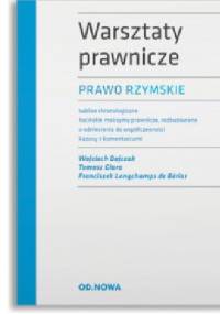 Warsztaty prawnicze. Prawo rzymskie
