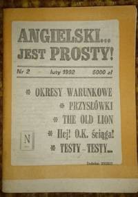 Angielski jest prosty ! Nr 2 1992