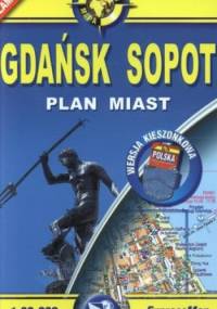 Gdańsk. Sopot. Plan miasta. laminowana. 1:26000, ExoressMap