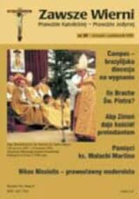 Zawsze wierni, wrzesień-październik 1999 - Redakcja pisma Zawsze wierni