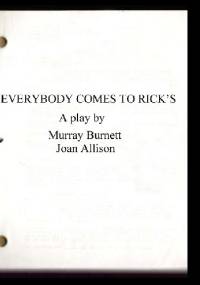 Everybody Comes to Rick's - Joan Alison Smith, Murray Burnett