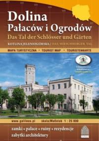Dolina Pałaców i Ogrodów. Kotlina Jeleniogórska. Mapa turystyczna. 1:25 000 Plan Studio