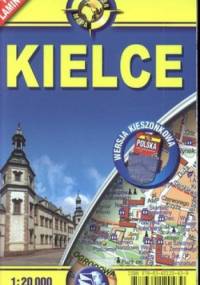 Kielce plan miasta. Laminowany. 1:20 000 ExpressMap