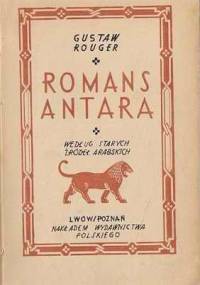 Romans Antara - według starych źródeł arabskich - Gustaw Rouger