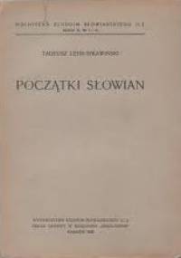 Początki Słowian - Tadeusz Lehr-Spławiński