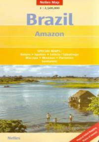 Brazylia, Amazonka. Mapa Nelles 1:2 500 000