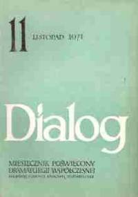 Dialog, nr 11 / listopad 1971