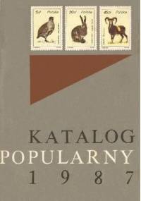Katalog popularny znaczków pocztowych ziem polskich 1987 - praca zbiorowa, Wiesława Kawecka