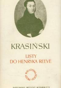 Listy do Henryka Reeve - Zygmunt Krasiński