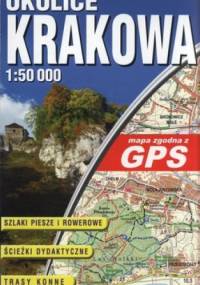 Okolice Krakowa. Mapa turystyczna. Laminowana. GPS. 1:50000 ExpressMap