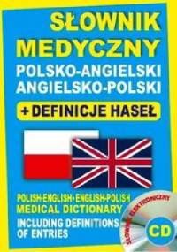 Słownik medyczny polsko-angielski angielsko-polski + definicje haseł - Aleksandra Lemańska, Dawid Gut