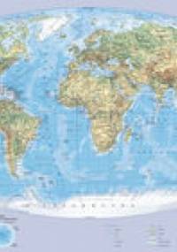 Świat mapa ścienna podręczna - praca zbiorowa