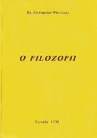 O filozofii - Aleksander Winiarski