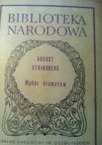 Wybór dramatów - August Strindberg