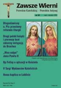 Zawsze wierni, maj-czerwiec 1999 - Redakcja pisma Zawsze wierni