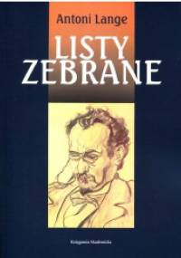 Listy zebrane - Antoni Lange