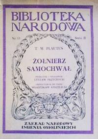 Żołnierz samochwał - Plaut