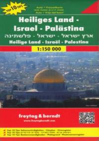 Izrael i Palestyna. Mapa Freytag & Berndt 1:150 000