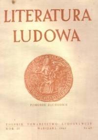 Literatura Ludowa. Pomorze Zachodnie