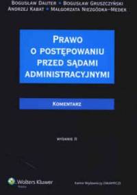 Prawo o postępowaniu przed sądami administracyjnymi