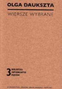 Wiersze wybrane - Olga Daukszta